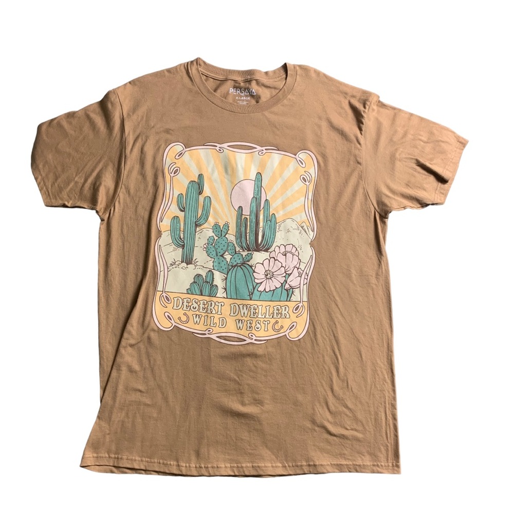 NWT PERSAYA DESERT DWELLER GRAPHIC TEE SIZE XL